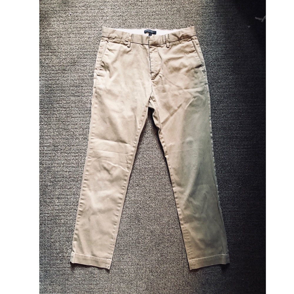 🍌banana republic khaki chinos